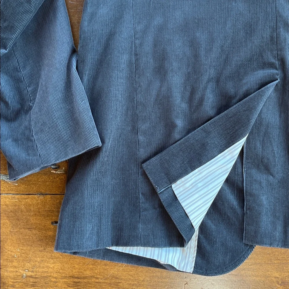 Banana Republic Corduroy Black Sports Jacket 46L